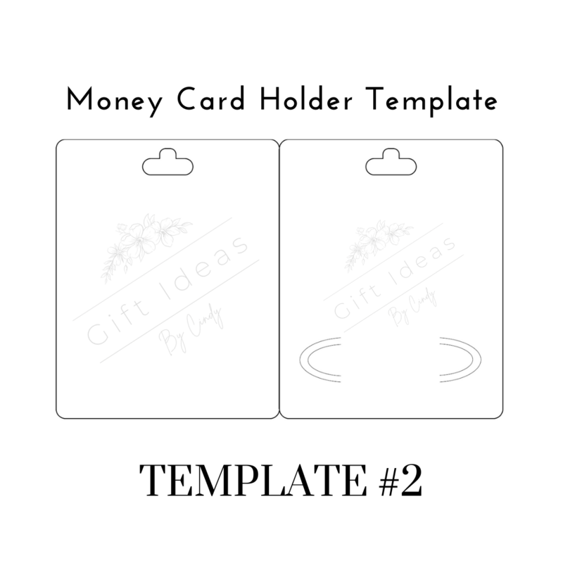 Blank Money Card Template SVG - Image 3