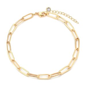 Paper Clip Chain Bracelet