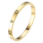 Love Rhinestone Bangle