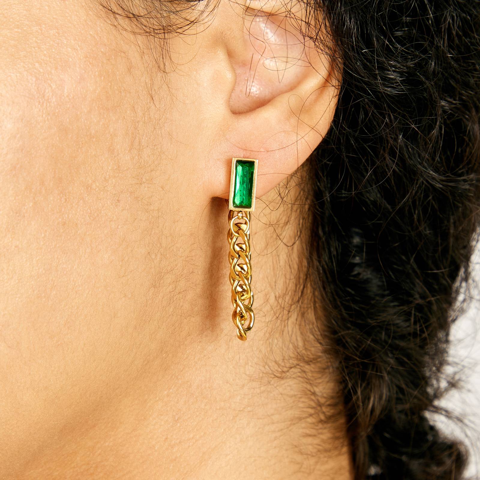 Emerald Earrings - Image 2