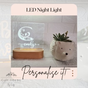 Personalised LED Night Light